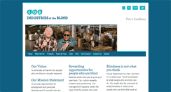Desktop Screenshot of industriesoftheblind.com